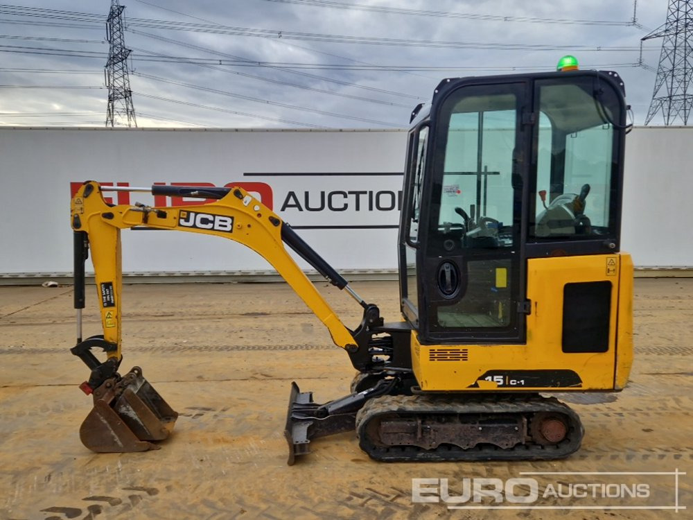 2018 JCB 15C-1 - מיני מחפר: תמונה 2 2018 JCB 15C-1 - מיני מחפר: תמונה 2