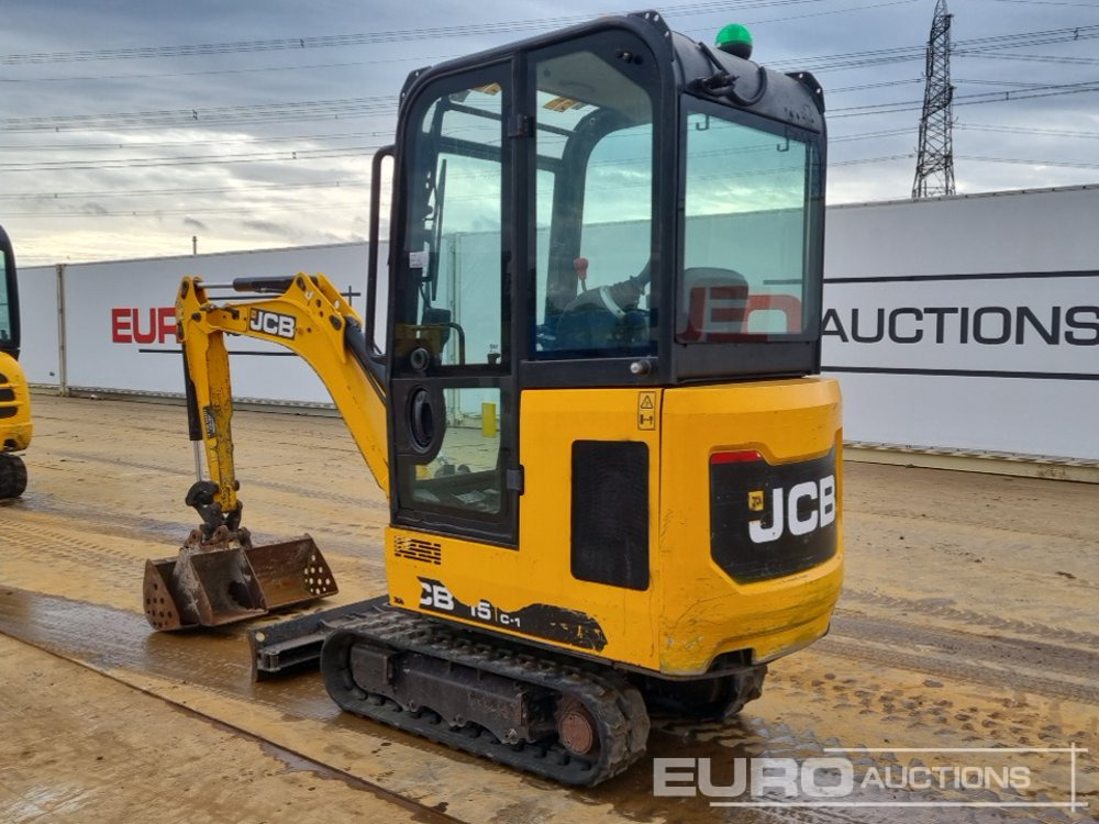 2018 JCB 15C-1 - מיני מחפר: תמונה 3 2018 JCB 15C-1 - מיני מחפר: תמונה 3
