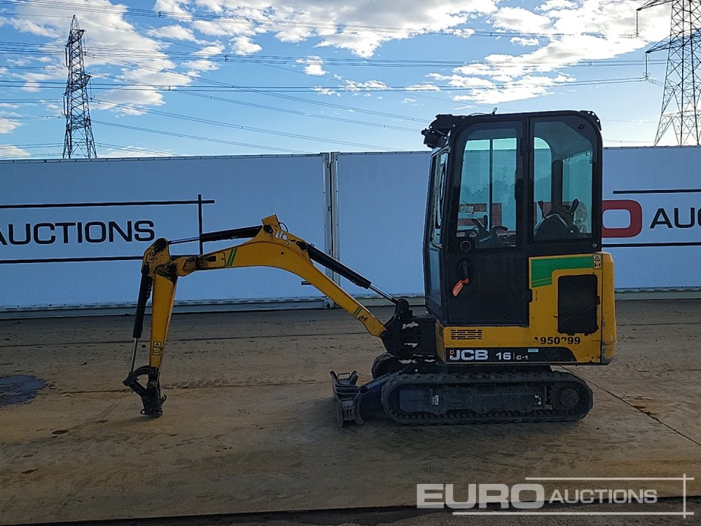 2018 JCB 16C-1 - מיני מחפר: תמונה 2 2018 JCB 16C-1 - מיני מחפר: תמונה 2