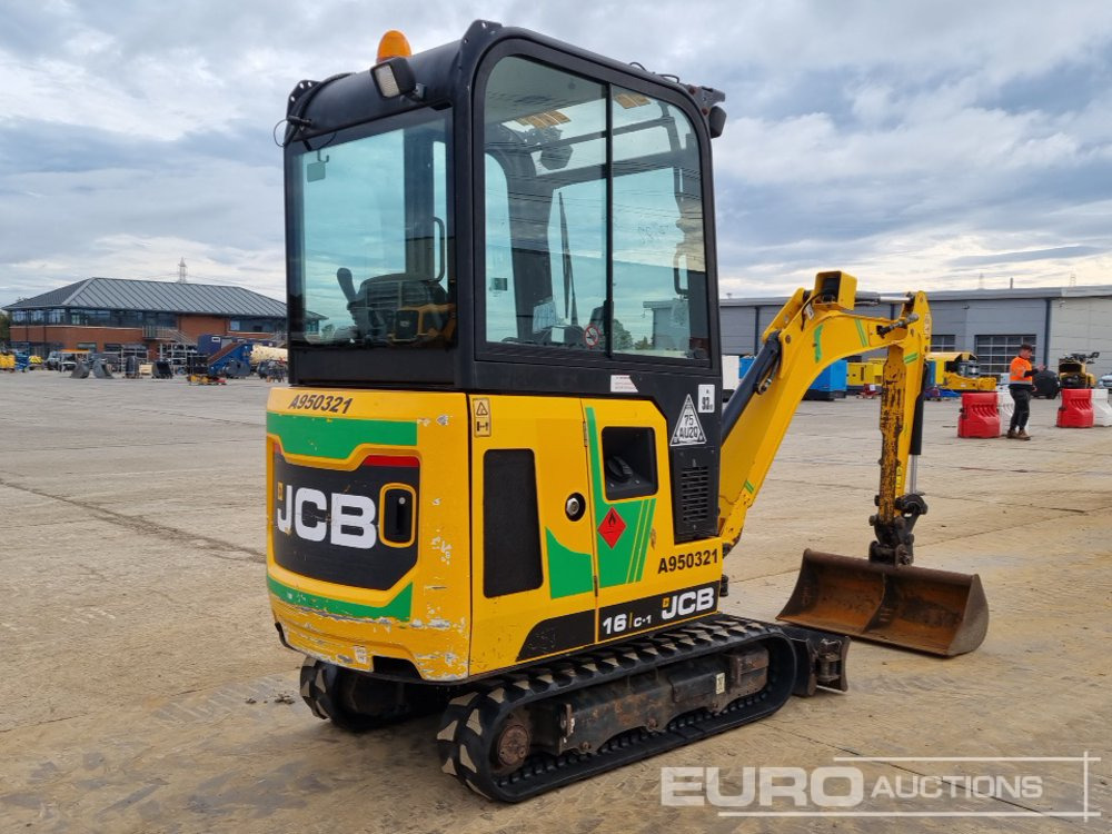 2018 JCB 16C-1 - מיני מחפר: תמונה 5 2018 JCB 16C-1 - מיני מחפר: תמונה 5