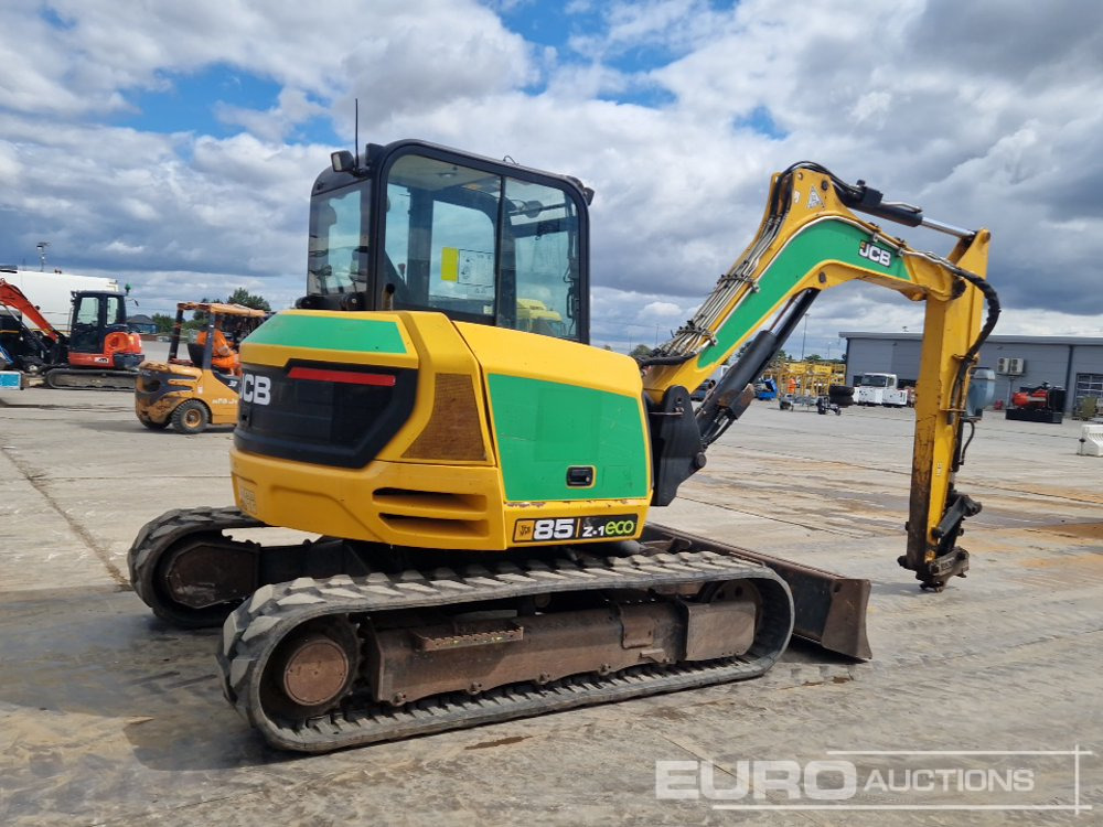 2018 JCB 85Z-1 ECO - מיני מחפר: תמונה 5 2018 JCB 85Z-1 ECO - מיני מחפר: תמונה 5