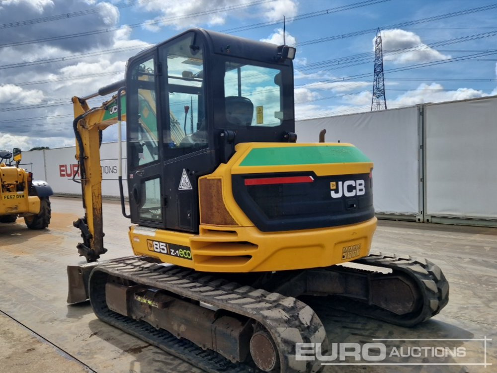 2018 JCB 85Z-1 ECO - מיני מחפר: תמונה 3 2018 JCB 85Z-1 ECO - מיני מחפר: תמונה 3