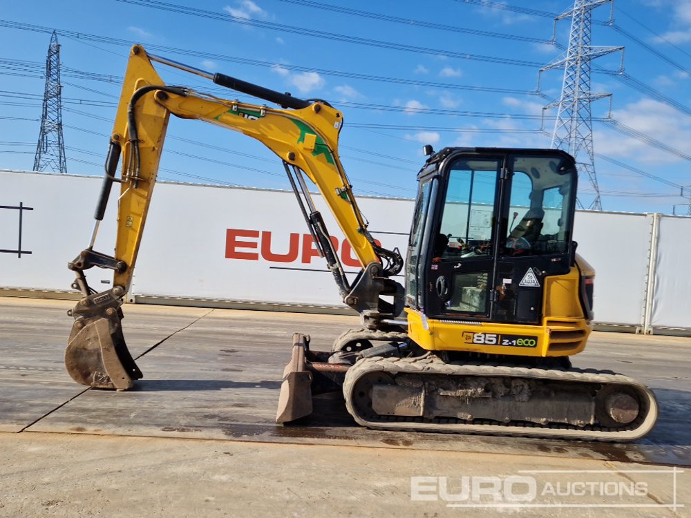 2018 JCB 85Z-1 - מיני מחפר: תמונה 2 2018 JCB 85Z-1 - מיני מחפר: תמונה 2