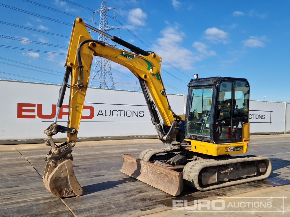 2018 JCB 85Z-1 - מיני מחפר: תמונה 1 2018 JCB 85Z-1 - מיני מחפר: תמונה 1