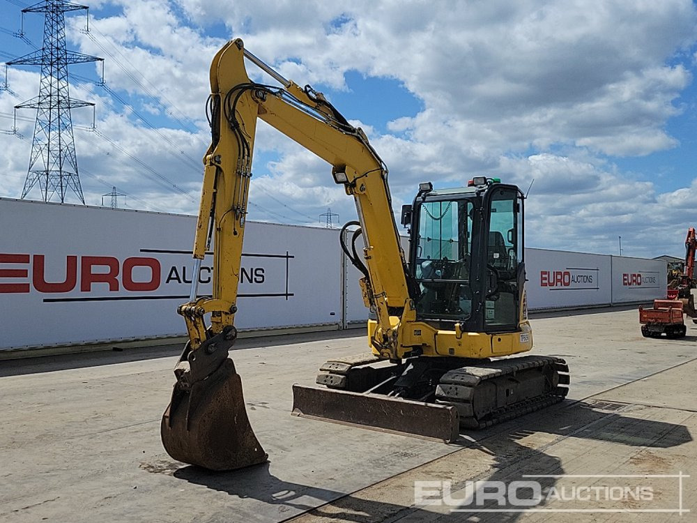 2018 Komatsu PC55MR-5M0 - מיני מחפר: תמונה 1 2018 Komatsu PC55MR-5M0 - מיני מחפר: תמונה 1