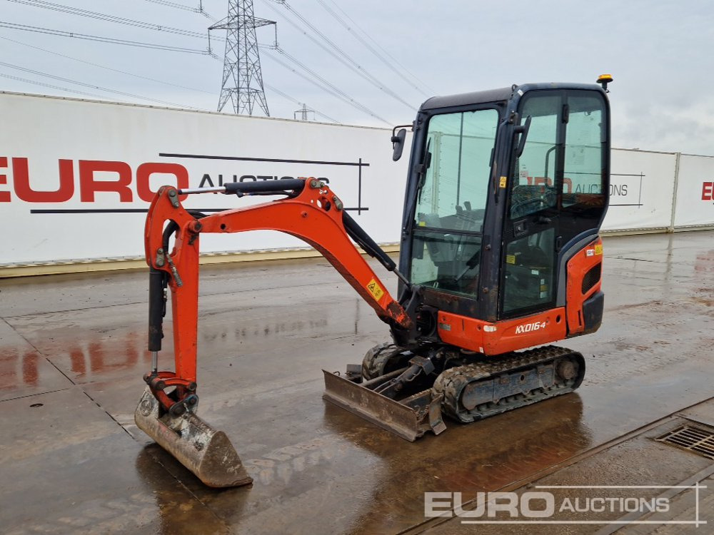 2018 Kubota KX016-4 - מיני מחפר: תמונה 1 2018 Kubota KX016-4 - מיני מחפר: תמונה 1