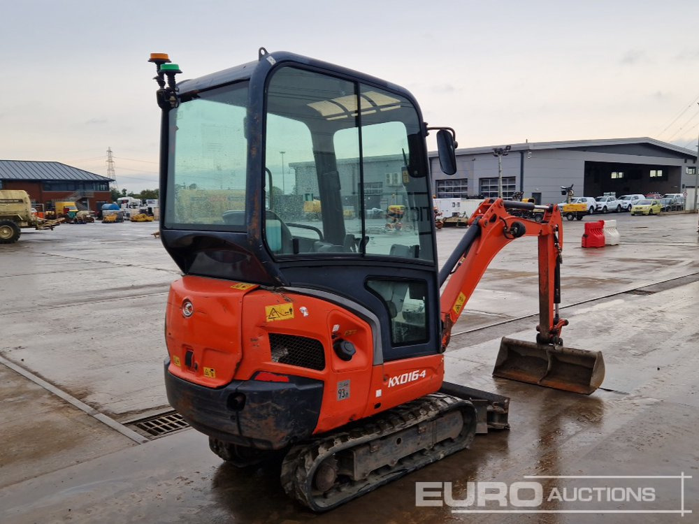 2018 Kubota KX016-4 - מיני מחפר: תמונה 5 2018 Kubota KX016-4 - מיני מחפר: תמונה 5