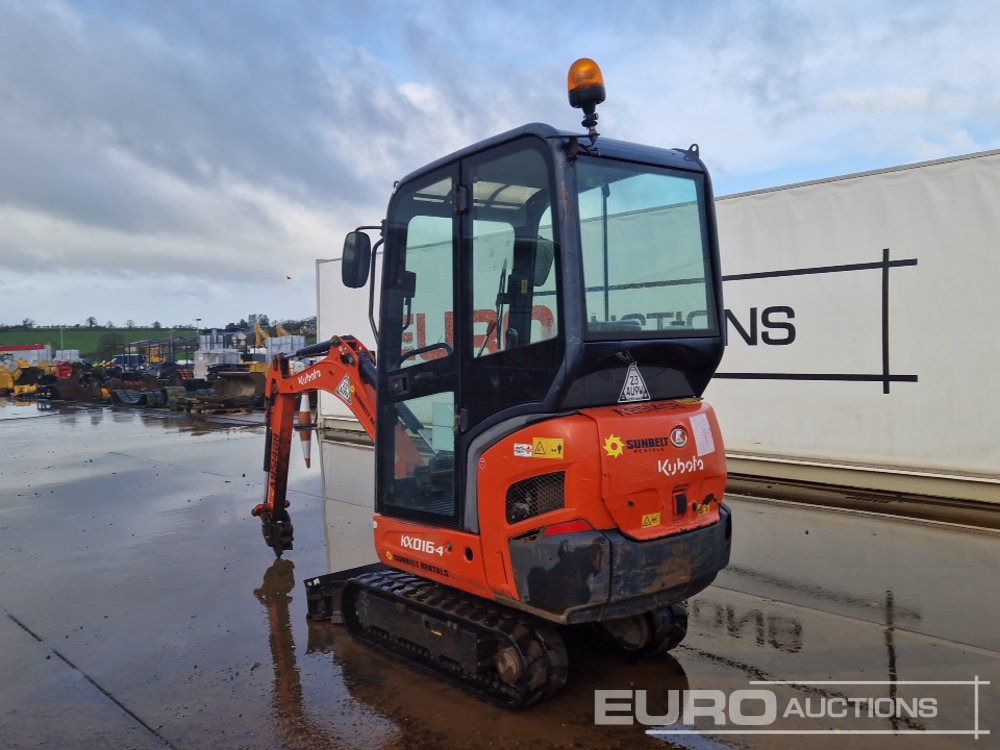 2018 Kubota KX016-4 - מיני מחפר: תמונה 3 2018 Kubota KX016-4 - מיני מחפר: תמונה 3