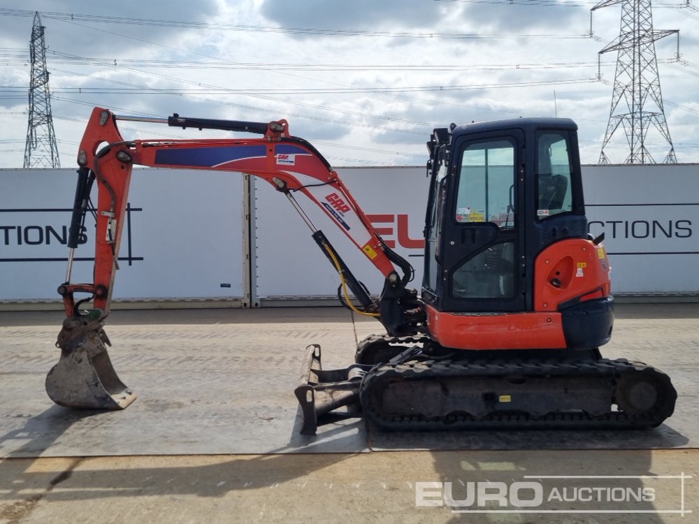 2018 Kubota U48-4 - מיני מחפר: תמונה 2 2018 Kubota U48-4 - מיני מחפר: תמונה 2