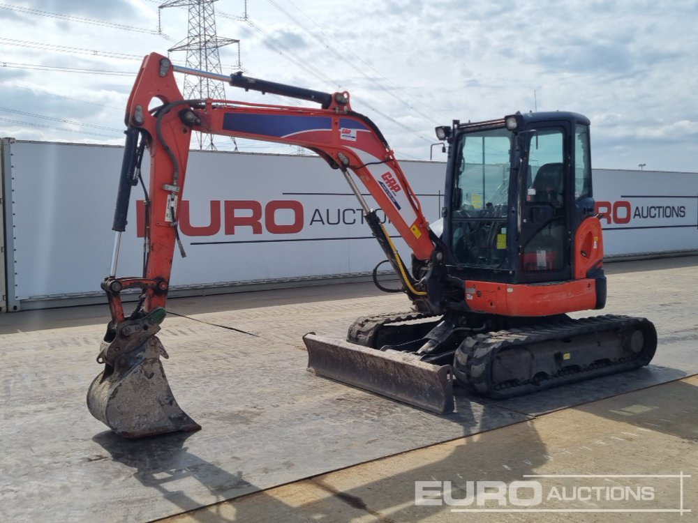 2018 Kubota U48-4 - מיני מחפר: תמונה 1 2018 Kubota U48-4 - מיני מחפר: תמונה 1