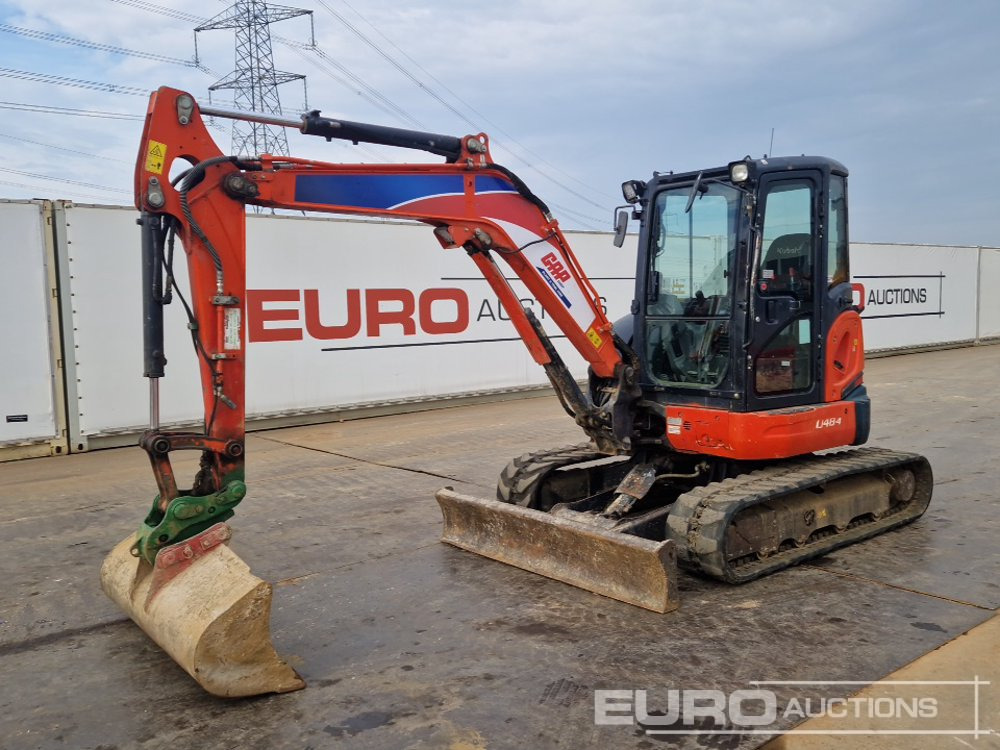 2018 Kubota U48-4 - מיני מחפר: תמונה 1 2018 Kubota U48-4 - מיני מחפר: תמונה 1