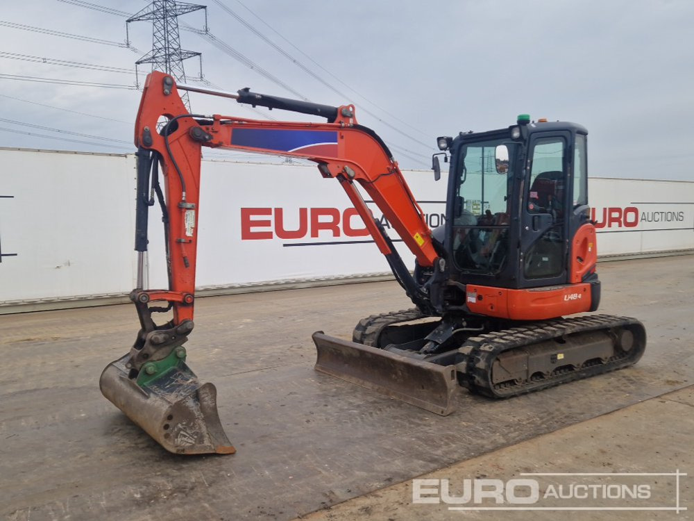 2018 Kubota U48-4 - מיני מחפר: תמונה 1 2018 Kubota U48-4 - מיני מחפר: תמונה 1
