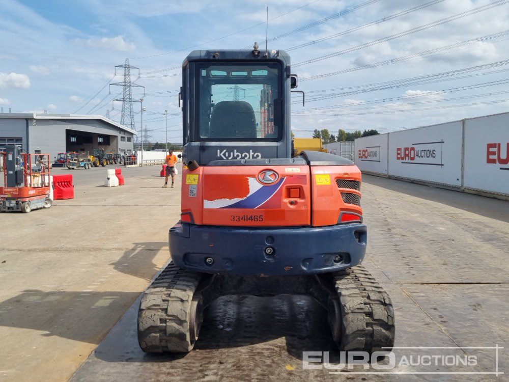 2018 Kubota U48-4 - מיני מחפר: תמונה 4 2018 Kubota U48-4 - מיני מחפר: תמונה 4