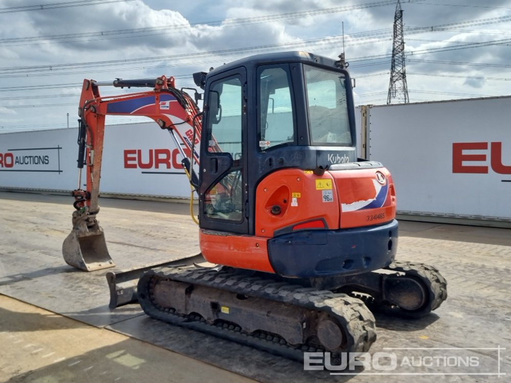 2018 Kubota U48-4 - מיני מחפר: תמונה 3 2018 Kubota U48-4 - מיני מחפר: תמונה 3