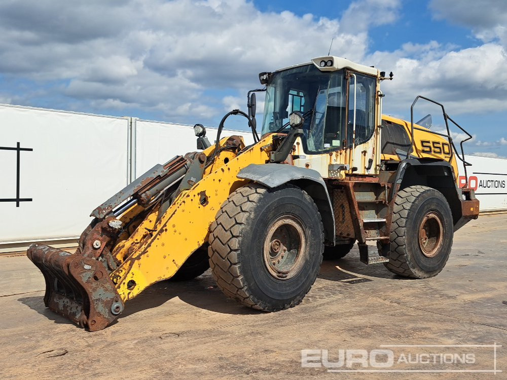 2018 Liebherr L550 - מעמיס גלגלים: תמונה 1 2018 Liebherr L550 - מעמיס גלגלים: תמונה 1