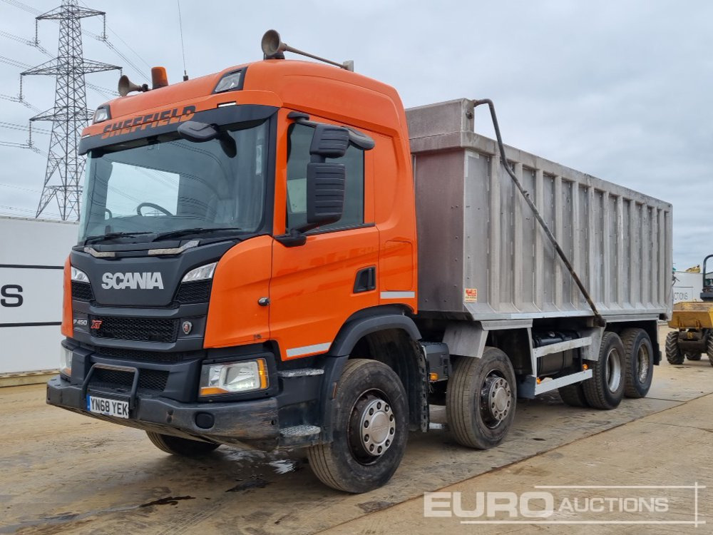 2018 Scania P450XT - מזהיר: תמונה 1 2018 Scania P450XT - מזהיר: תמונה 1