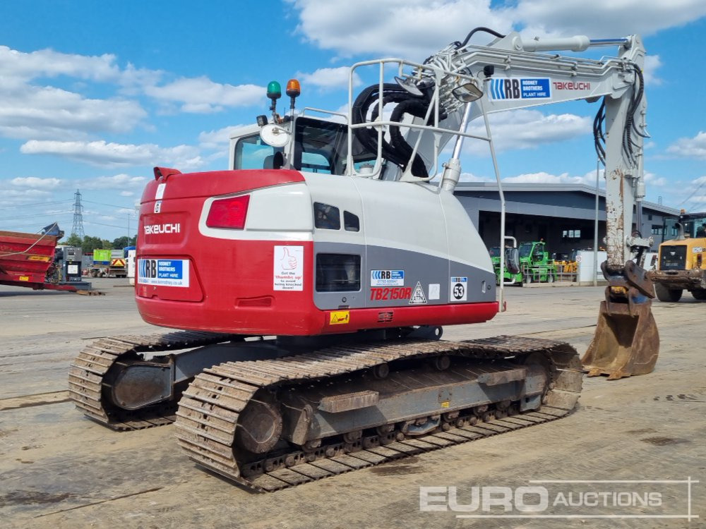 2018 Takeuchi TB2150 - מחפר סורק: תמונה 5 2018 Takeuchi TB2150 - מחפר סורק: תמונה 5