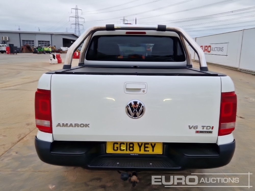 2018 Volkswagen Amarok - טנדר: תמונה 4 2018 Volkswagen Amarok - טנדר: תמונה 4