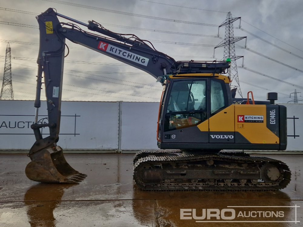 2018 Volvo EC140EL - מחפר סורק: תמונה 2 2018 Volvo EC140EL - מחפר סורק: תמונה 2