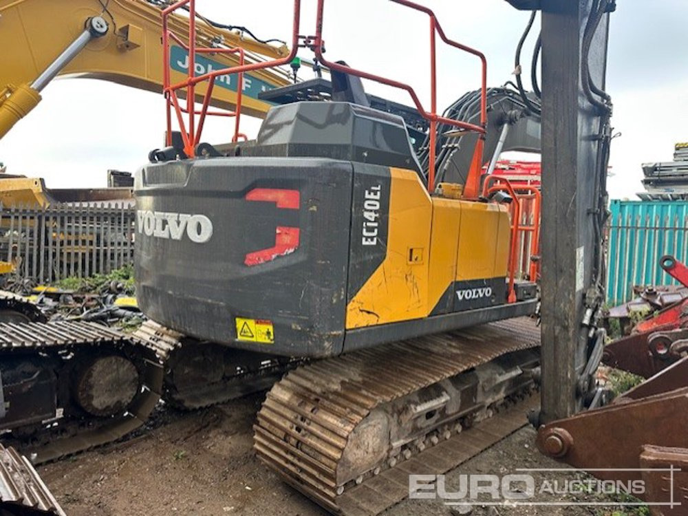 2018 Volvo EC140EL - מחפר סורק: תמונה 4 2018 Volvo EC140EL - מחפר סורק: תמונה 4