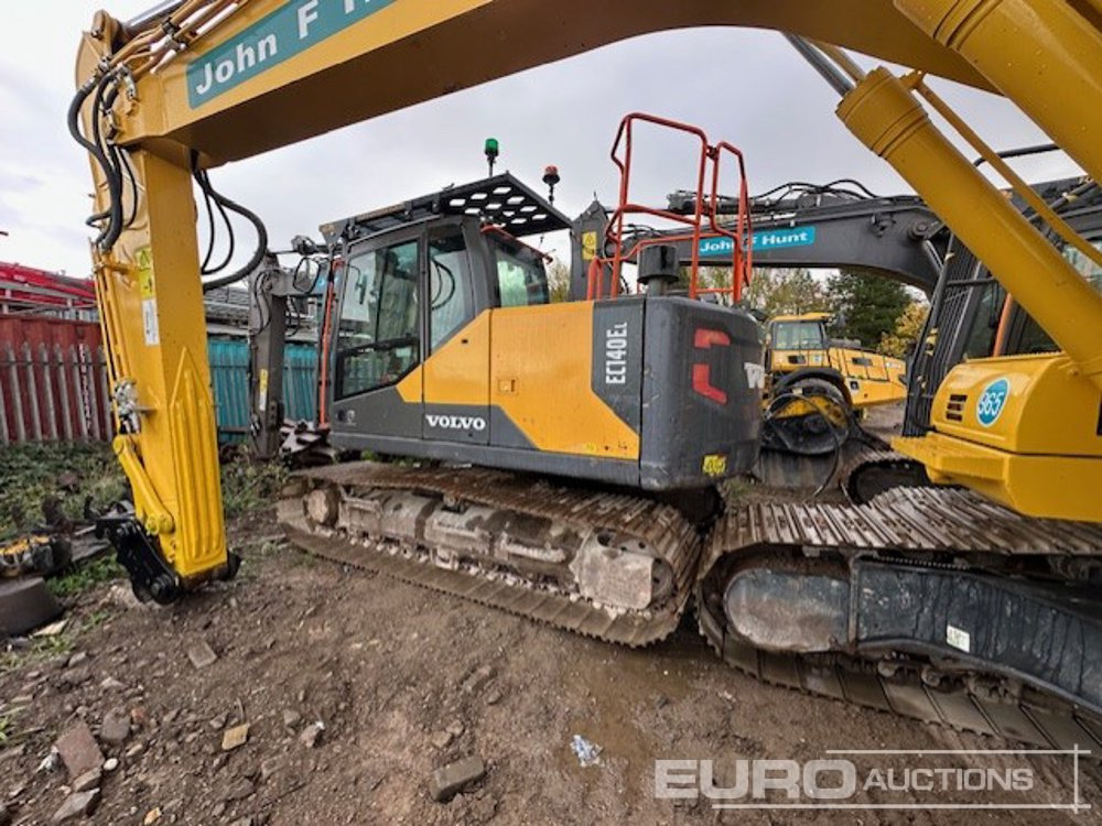 2018 Volvo EC140EL - מחפר סורק: תמונה 2 2018 Volvo EC140EL - מחפר סורק: תמונה 2