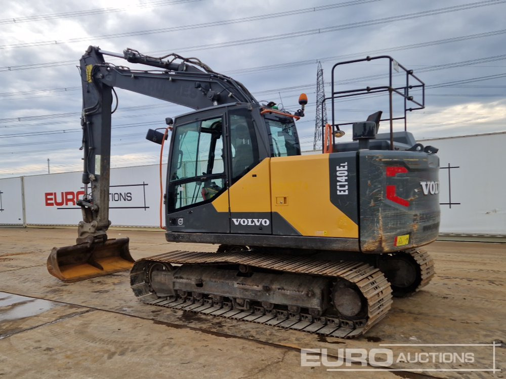 2018 Volvo EC140EL - מחפר סורק: תמונה 3 2018 Volvo EC140EL - מחפר סורק: תמונה 3