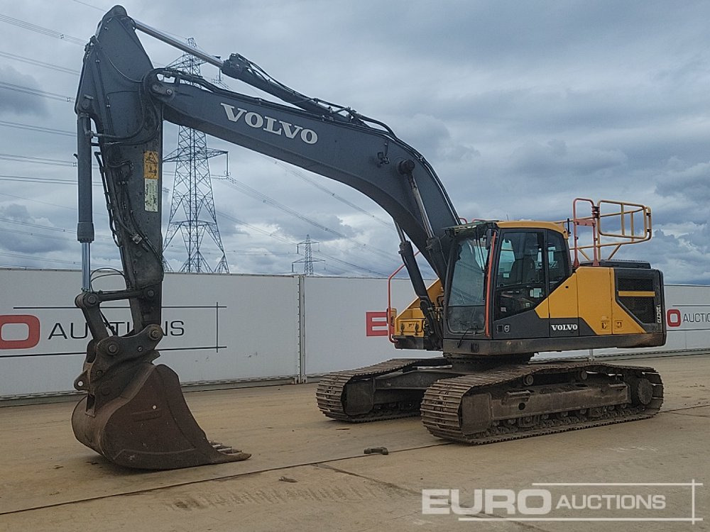 2018 Volvo EC250EL - מחפר סורק: תמונה 1 2018 Volvo EC250EL - מחפר סורק: תמונה 1