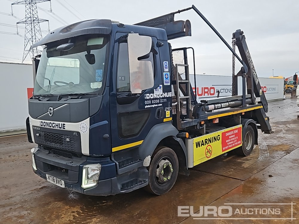 2018 Volvo FL210 - משאית דילוג העמסה: תמונה 1 2018 Volvo FL210 - משאית דילוג העמסה: תמונה 1