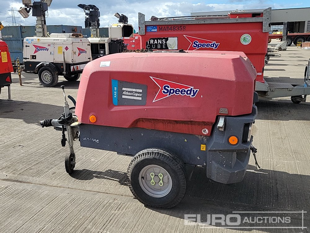 2019 Atlas Copco XAS48 - מדחס אוויר: תמונה 2 2019 Atlas Copco XAS48 - מדחס אוויר: תמונה 2