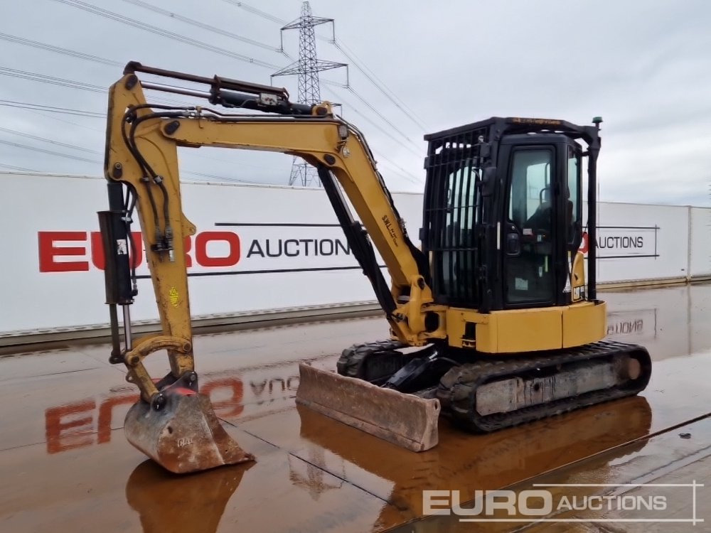 2019 CAT 305E2 - מיני מחפר: תמונה 1 2019 CAT 305E2 - מיני מחפר: תמונה 1