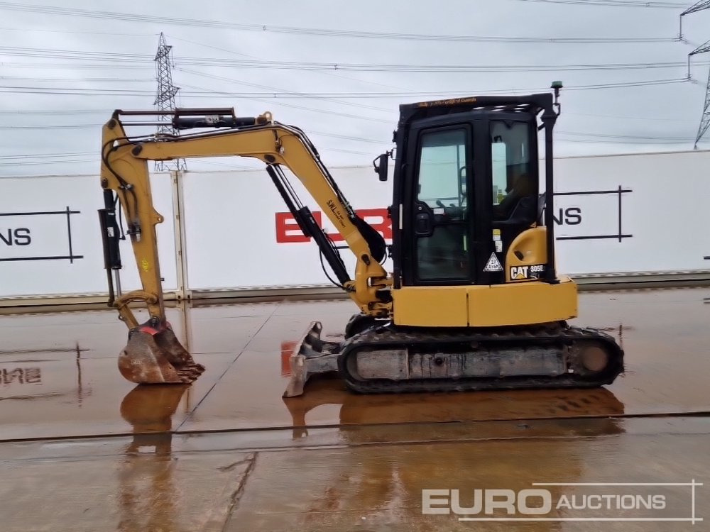 2019 CAT 305E2 - מיני מחפר: תמונה 2 2019 CAT 305E2 - מיני מחפר: תמונה 2