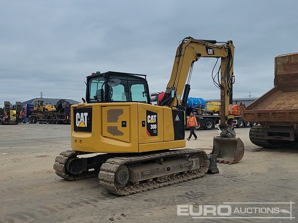 2019 CAT 308CR - מיני מחפר: תמונה 5 2019 CAT 308CR - מיני מחפר: תמונה 5