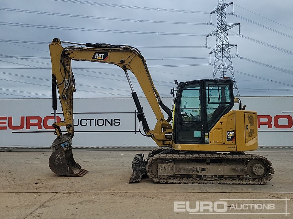 2019 CAT 308CR - מיני מחפר: תמונה 2 2019 CAT 308CR - מיני מחפר: תמונה 2