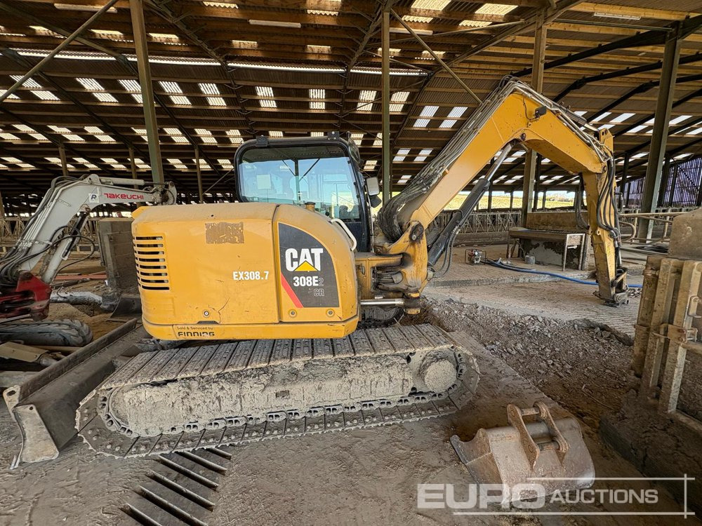 2019 CAT 308E - מיני מחפר: תמונה 4 2019 CAT 308E - מיני מחפר: תמונה 4
