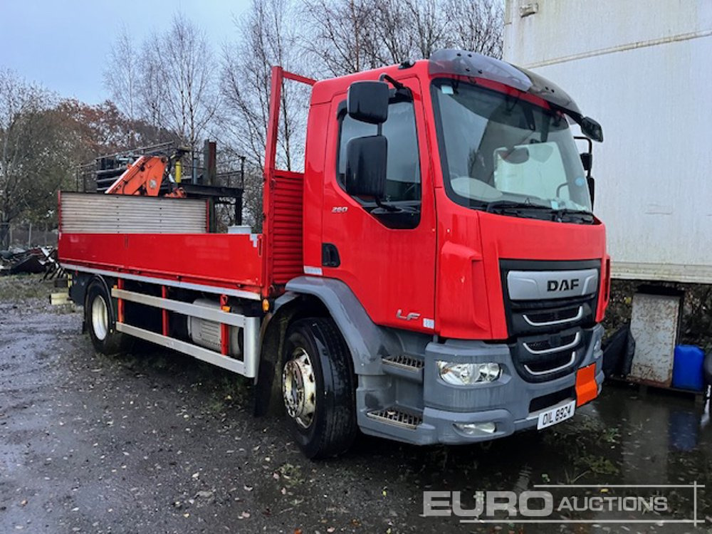 2019 DAF LF260 - משאית צד נופל/ שטוחה: תמונה 5 2019 DAF LF260 - משאית צד נופל/ שטוחה: תמונה 5