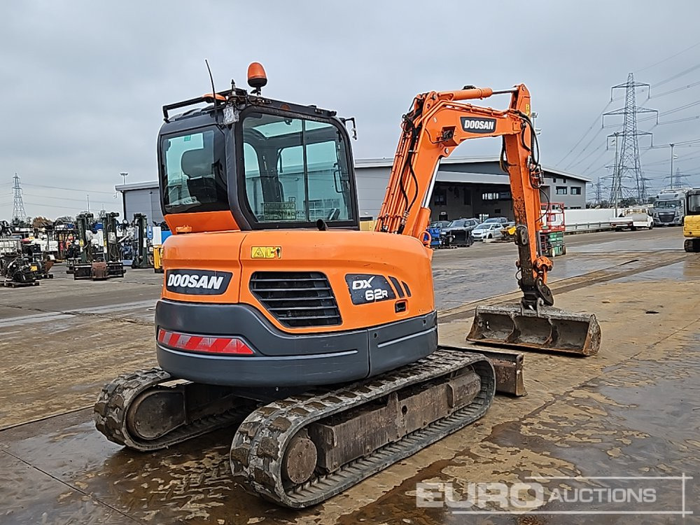 2019 Doosan DX62R-3 - מיני מחפר: תמונה 5 2019 Doosan DX62R-3 - מיני מחפר: תמונה 5