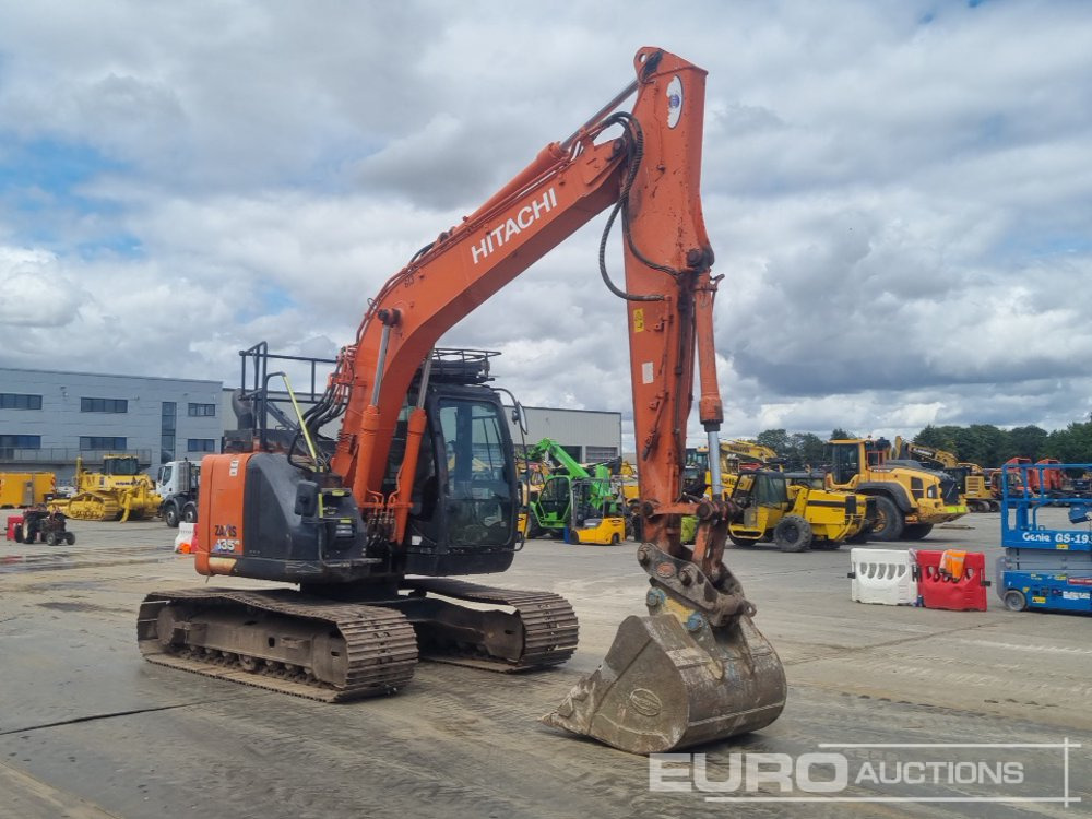 מחפר סורק 2019 Hitachi ZX135US-6: תמונה 7