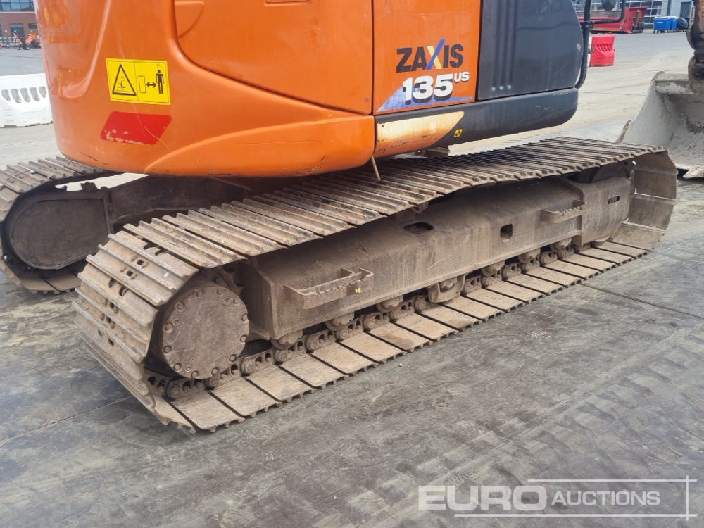 מחפר סורק 2019 Hitachi ZX135US-6: תמונה 14