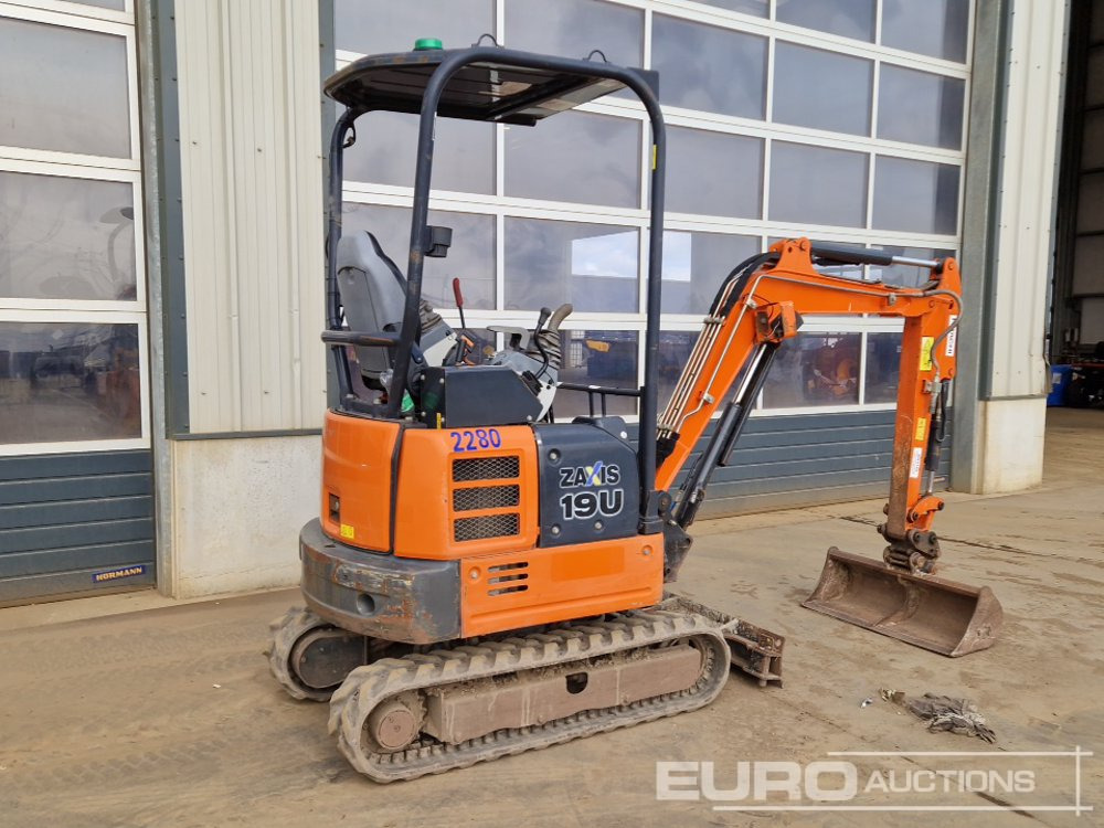 2019 Hitachi ZX19U-5A YR - מיני מחפר: תמונה 5 2019 Hitachi ZX19U-5A YR - מיני מחפר: תמונה 5