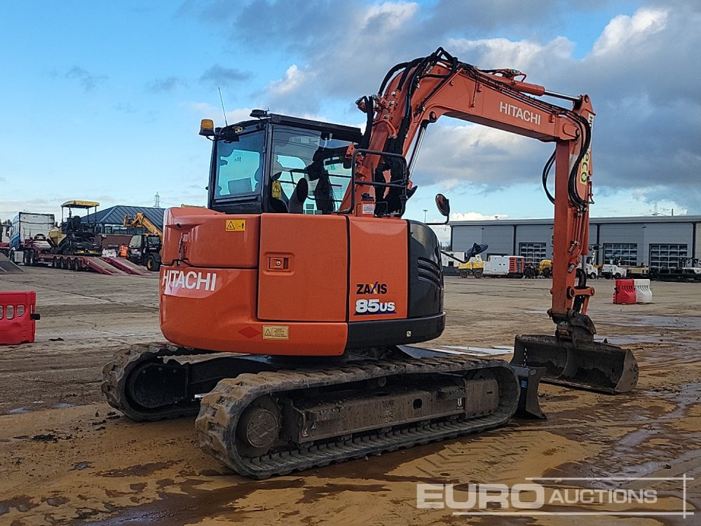 2019 Hitachi ZX85US-6 - מיני מחפר: תמונה 5 2019 Hitachi ZX85US-6 - מיני מחפר: תמונה 5