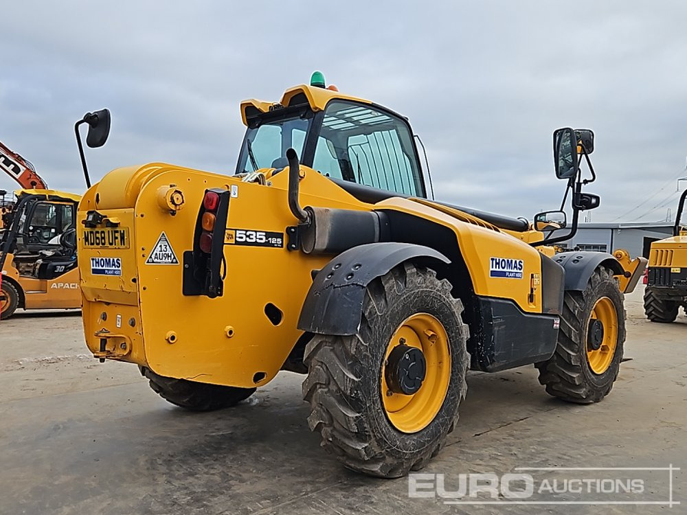 2019 JCB 535-125 Hi Viz - מפעיל טלסקופי: תמונה 5 2019 JCB 535-125 Hi Viz - מפעיל טלסקופי: תמונה 5
