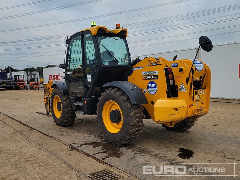 2019 JCB 540-140 Hi Viz - מפעיל טלסקופי: תמונה 3 2019 JCB 540-140 Hi Viz - מפעיל טלסקופי: תמונה 3