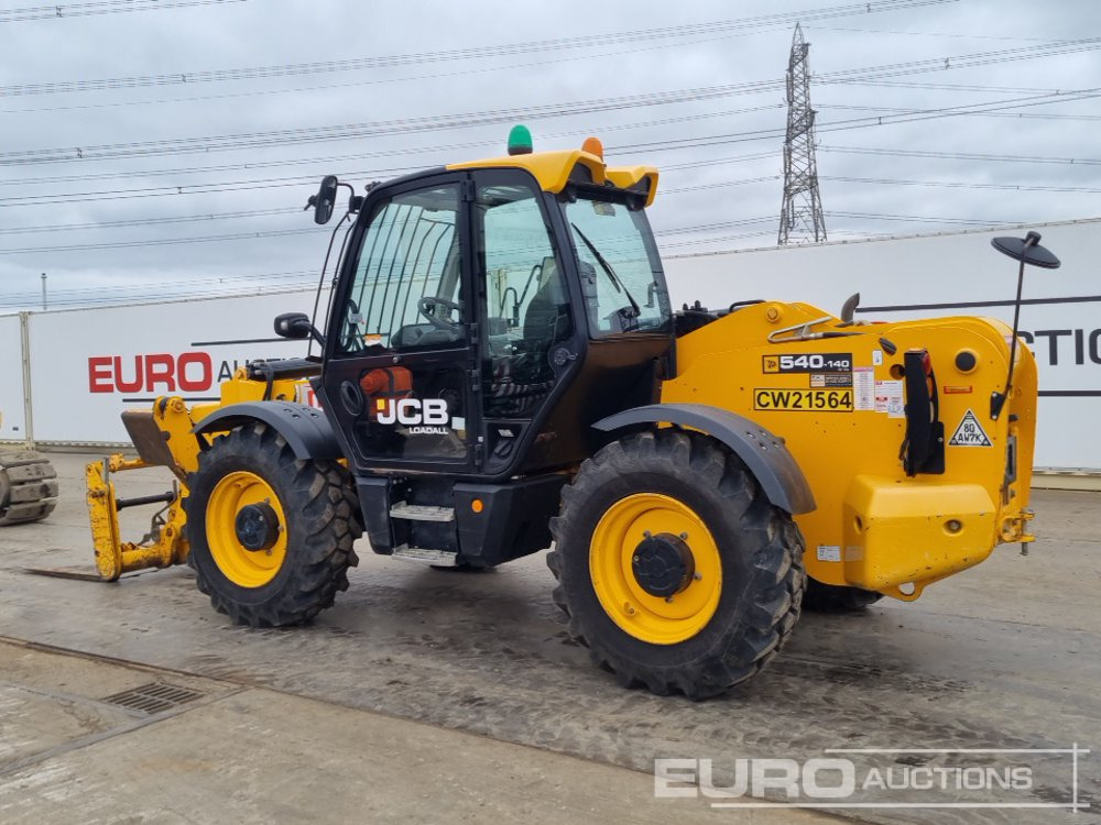 2019 JCB 540-140 Hi Viz - מפעיל טלסקופי: תמונה 3 2019 JCB 540-140 Hi Viz - מפעיל טלסקופי: תמונה 3