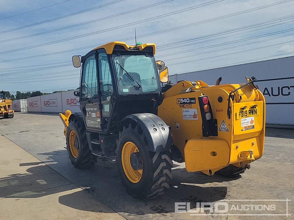 2019 JCB 540-140 Hi Viz - מפעיל טלסקופי: תמונה 3 2019 JCB 540-140 Hi Viz - מפעיל טלסקופי: תמונה 3