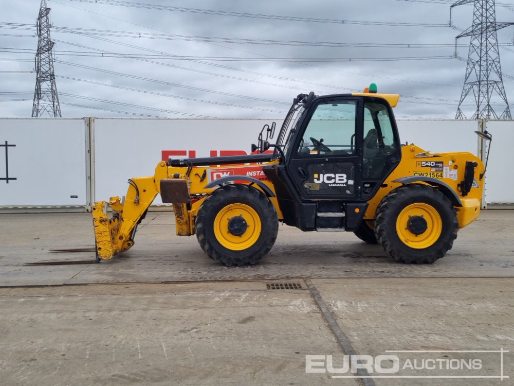 2019 JCB 540-140 Hi Viz - מפעיל טלסקופי: תמונה 2 2019 JCB 540-140 Hi Viz - מפעיל טלסקופי: תמונה 2