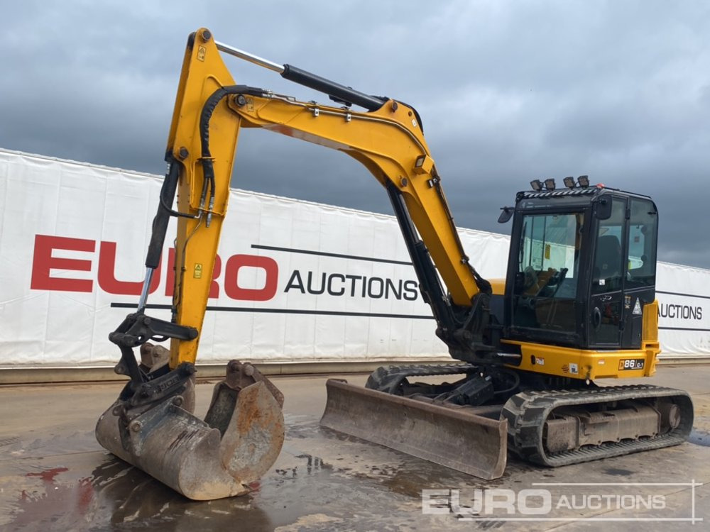 2019 JCB 86C-1 - מיני מחפר: תמונה 1 2019 JCB 86C-1 - מיני מחפר: תמונה 1
