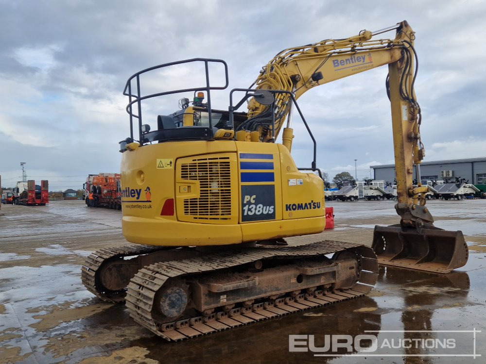 2019 Komatsu PC138US-11 - מחפר סורק: תמונה 5 2019 Komatsu PC138US-11 - מחפר סורק: תמונה 5