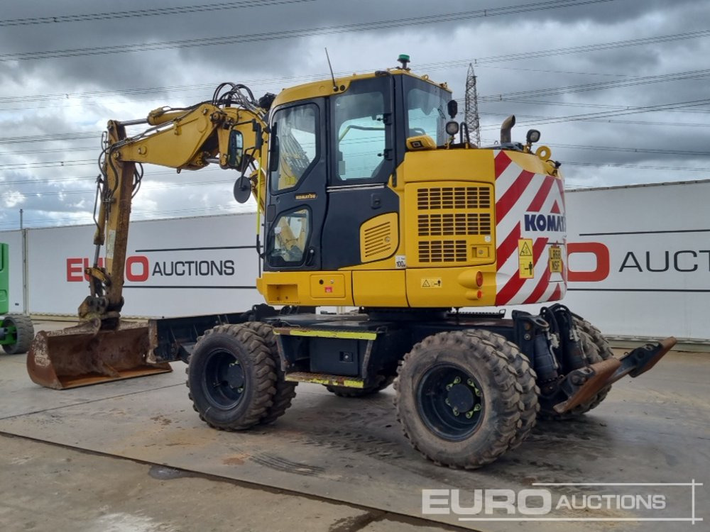 2019 Komatsu PW118MR-11 - מחפר גלגלים: תמונה 3 2019 Komatsu PW118MR-11 - מחפר גלגלים: תמונה 3