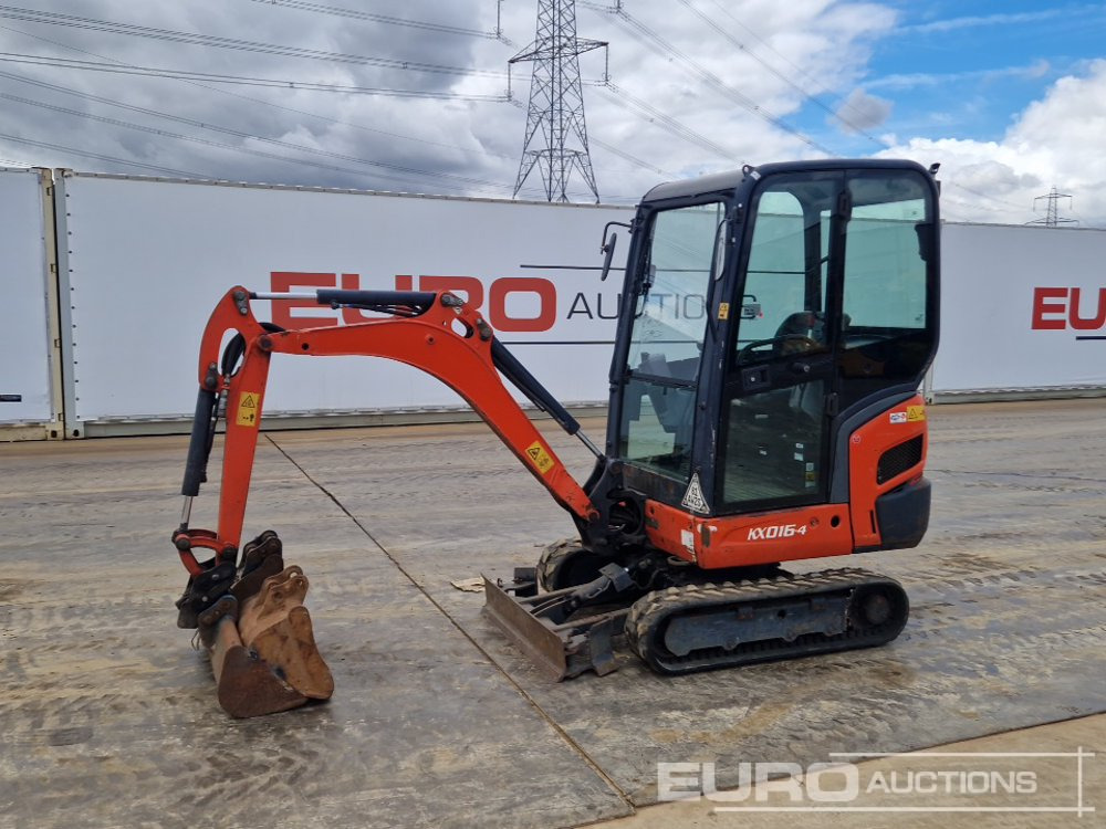 2019 Kubota KX016-4 - מיני מחפר: תמונה 1 2019 Kubota KX016-4 - מיני מחפר: תמונה 1