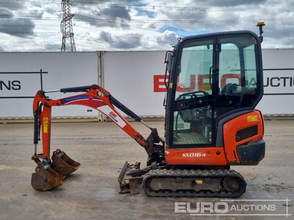 2019 Kubota KX016-4 - מיני מחפר: תמונה 2 2019 Kubota KX016-4 - מיני מחפר: תמונה 2